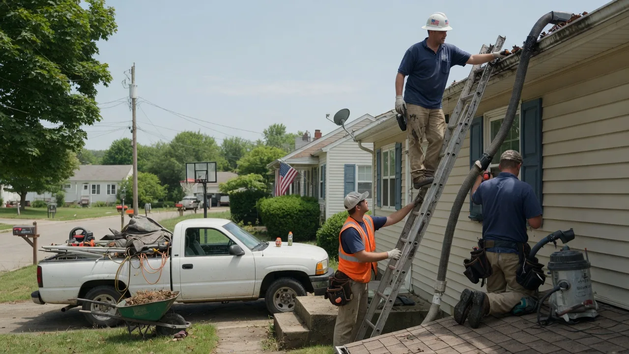 Gutter Installation in Shelburn, IN near me